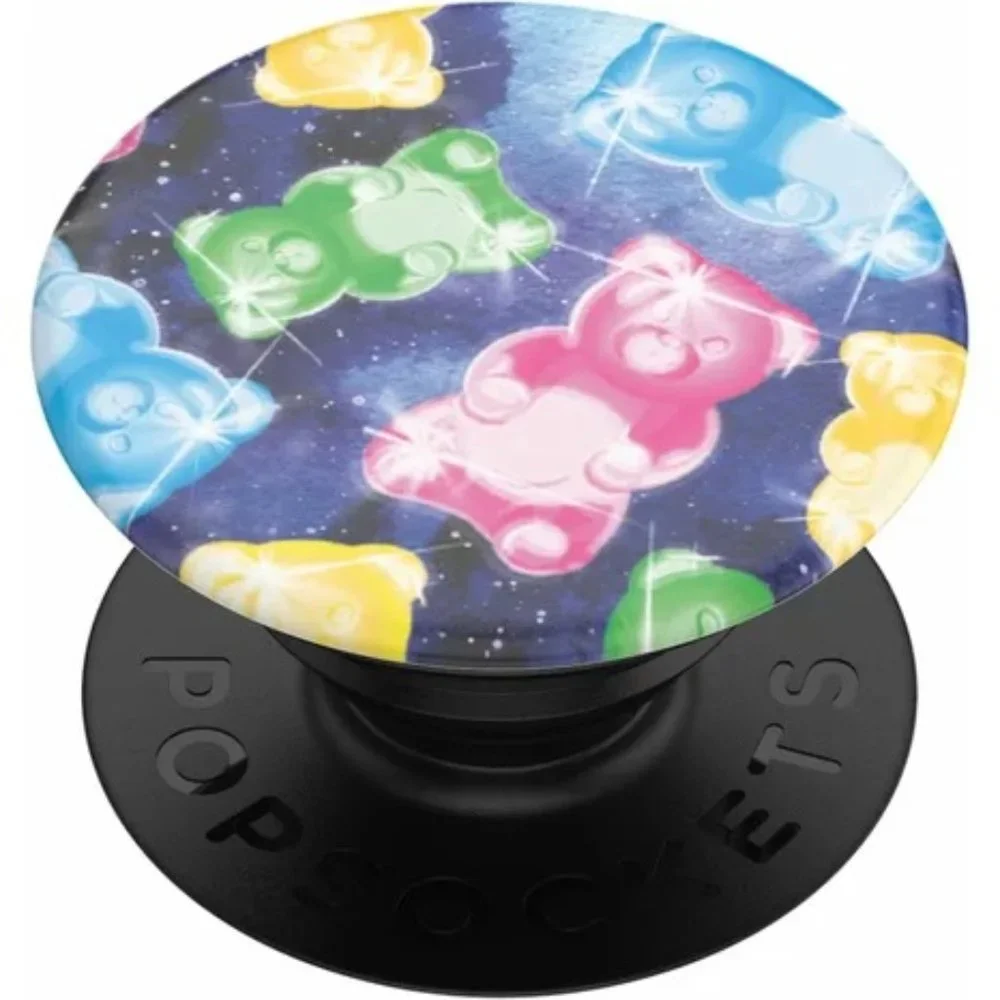Gummy Galaxy Bear Popsockets Single Grip & Stand Universal Phones and Tablet Hol